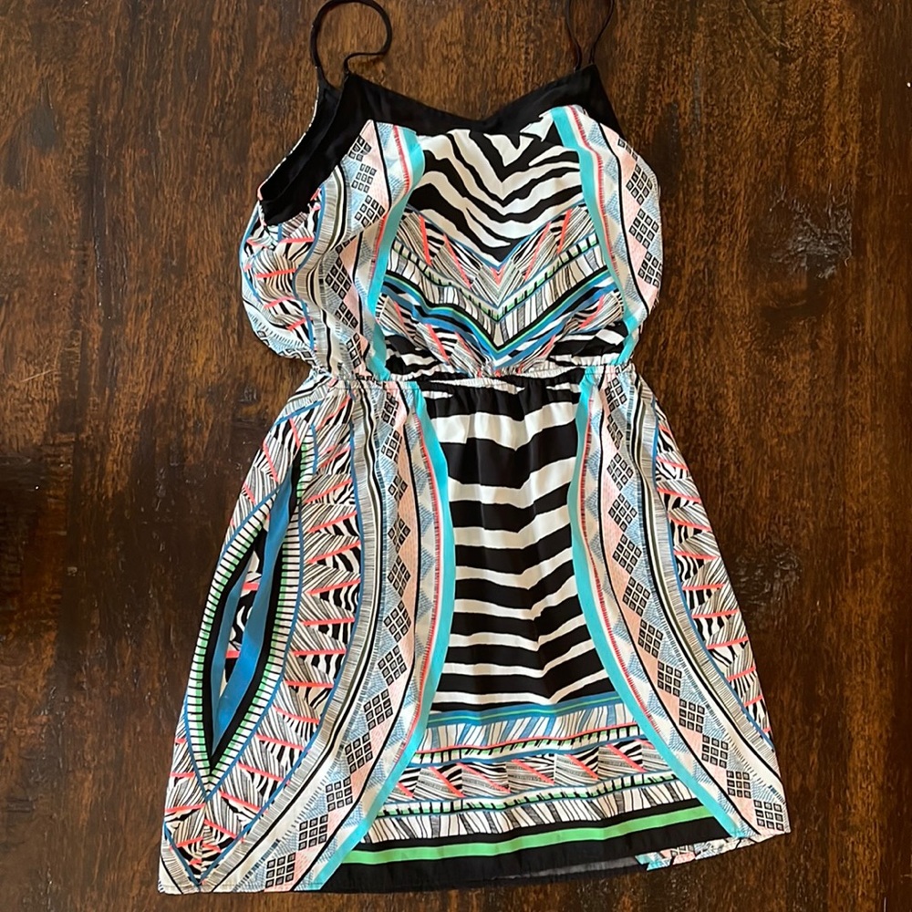 Express Multi Pattern Dress